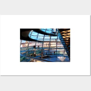 Reichstag Dome German Bundestag Berlin Germany Posters and Art